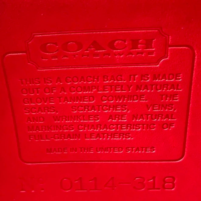 VTG Coach 9927 Red WILLIS Shoulder Bag – All Duties & Taxes Included (US Only)