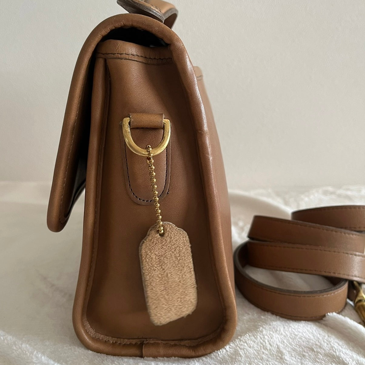 Coach 9870 Brown Court Bag Satchel/Crossbody – Vintage – No Extra Fees US Only