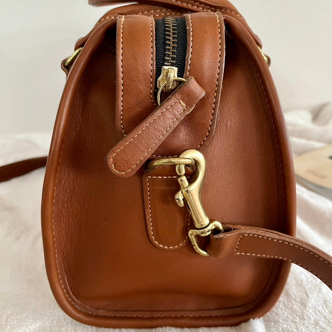 Coach 1166-300 Vintage Broadway Satchel Speedy Doctor Bag UK Tan – US No Fees