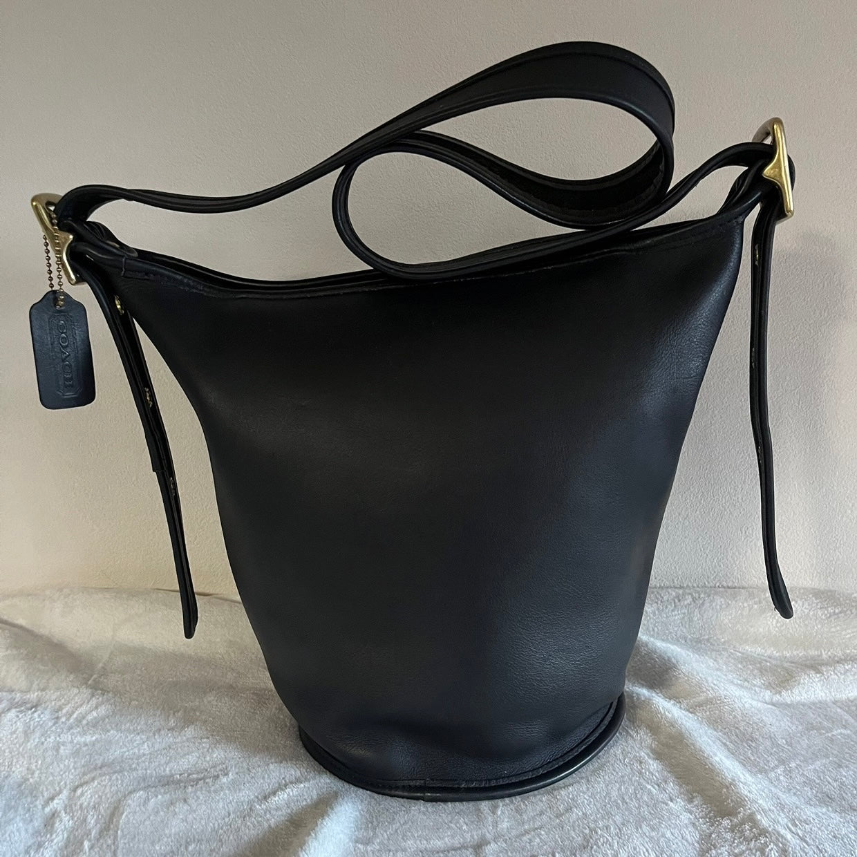 Coach 9953 Black Leather Duffle – Helen Berg’s Legacy – No Extra Fees US Only