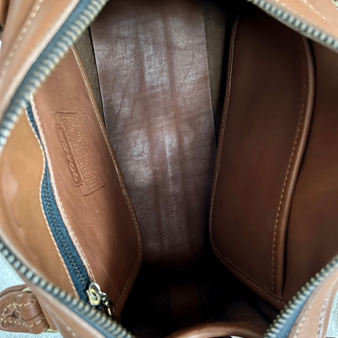 Coach 1166-300 Vintage Broadway Satchel Speedy Doctor Bag UK Tan – US No Fees