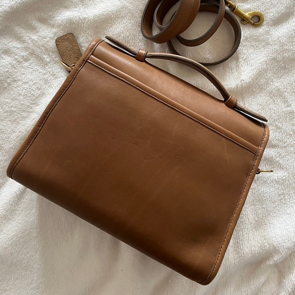 Coach 9870 Brown Court Bag Satchel/Crossbody – Vintage – No Extra Fees US Only