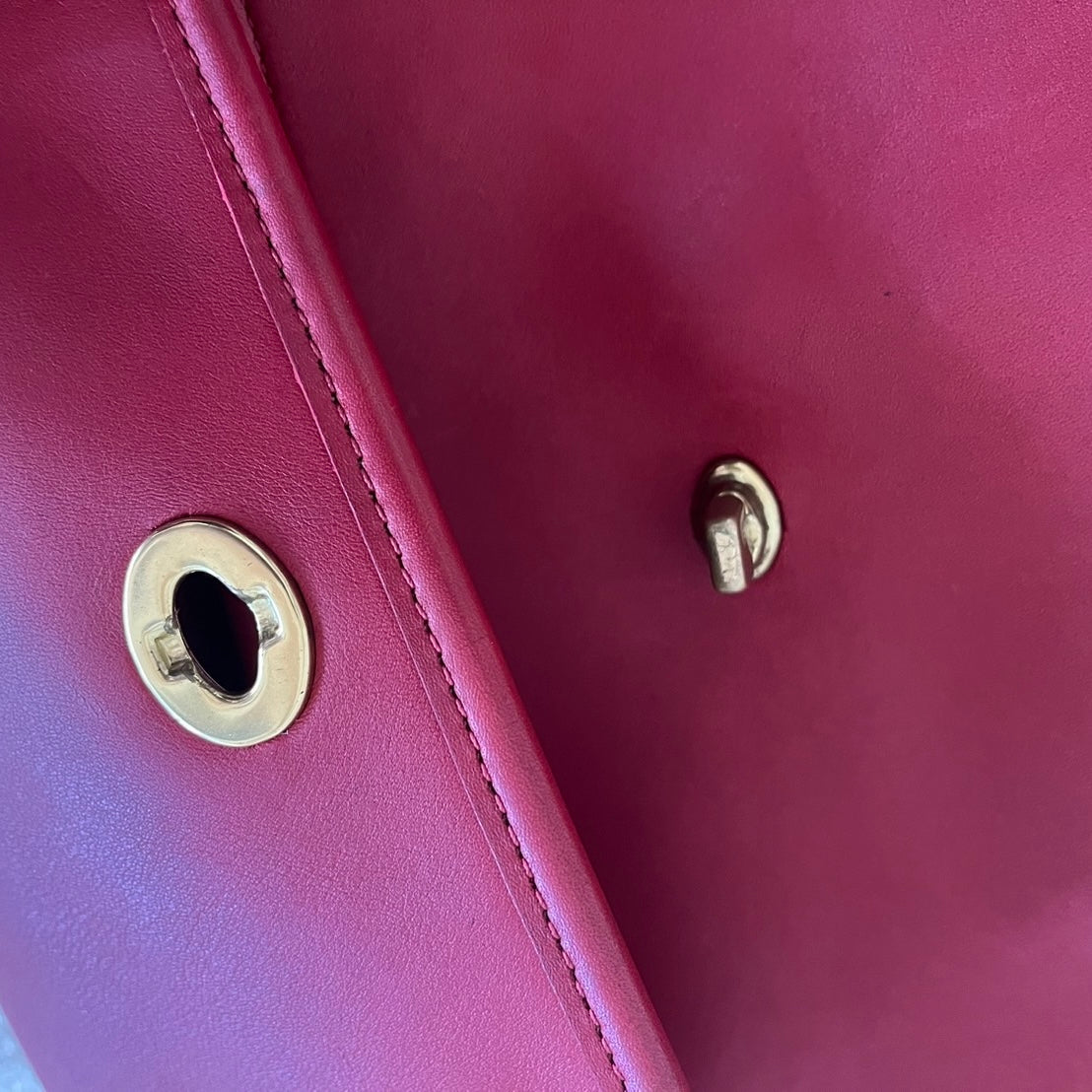 RARE Vintage Coach Court Bag 9870 RED Leather Made In USA No Fees US Only