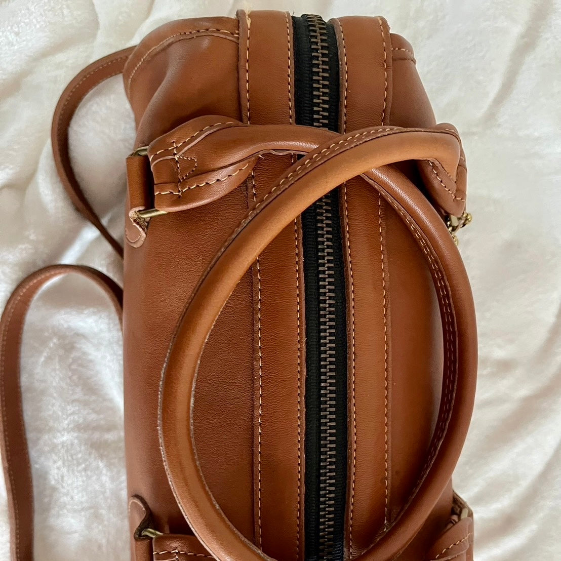 Coach 1166-300 Vintage Broadway Satchel Speedy Doctor Bag UK Tan – US No Fees