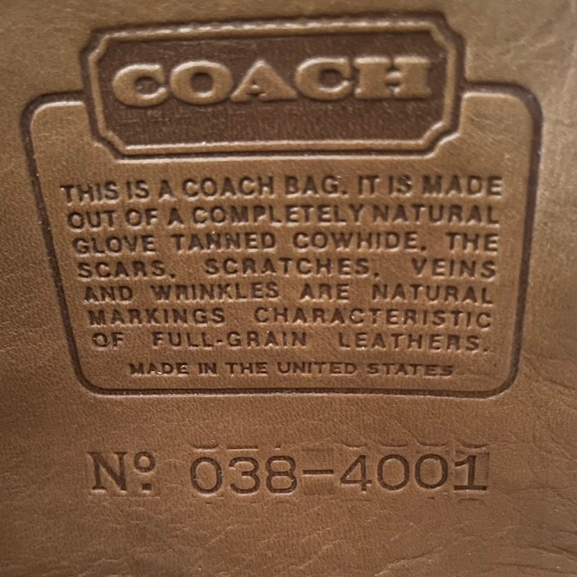 Coach 9870 Brown Court Bag Satchel/Crossbody – Vintage – No Extra Fees US Only