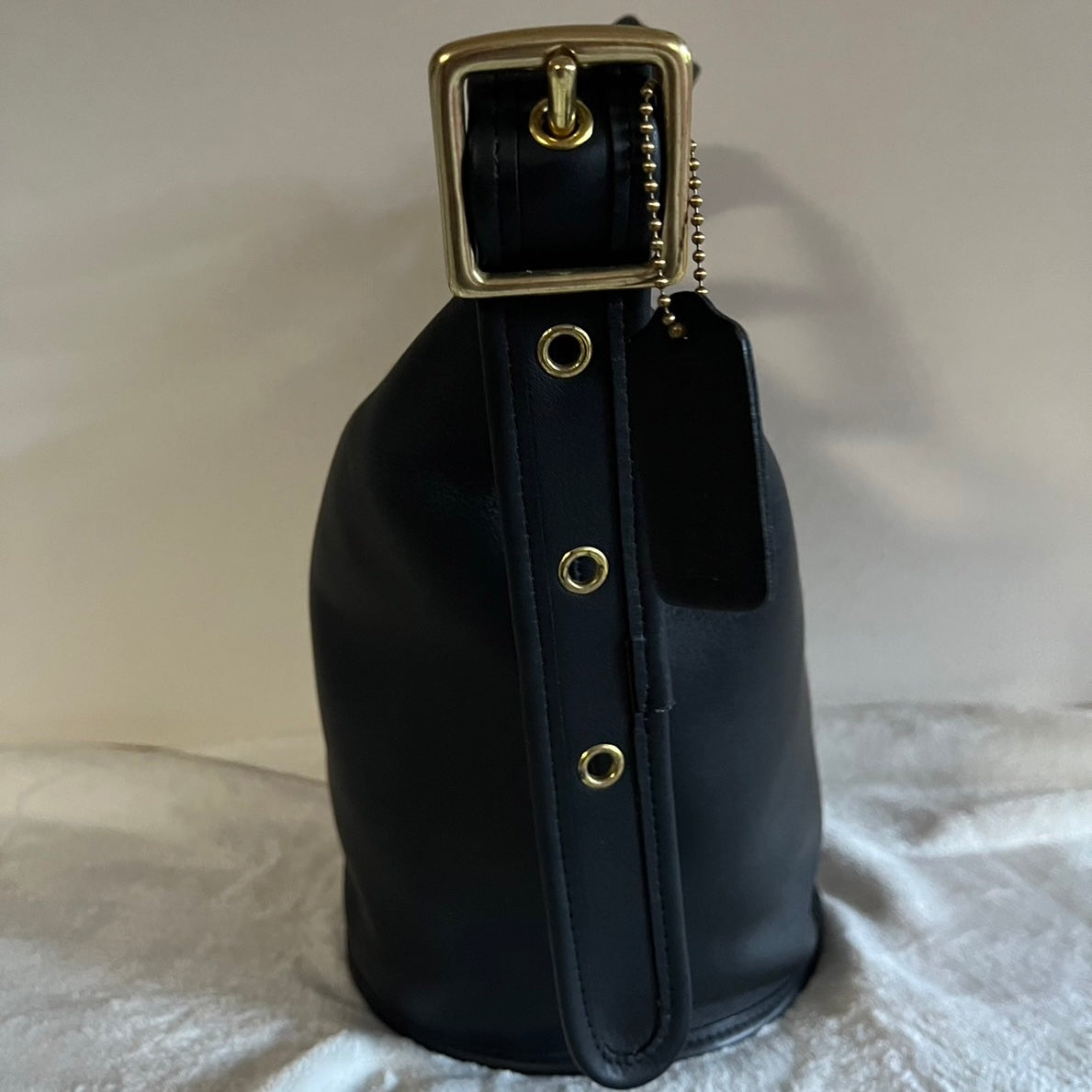 Coach 9953 Black Leather Duffle – Helen Berg’s Legacy – No Extra Fees US Only