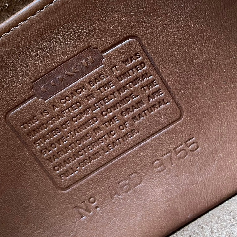 Coach 9755 British Tan Vintage Crossbody – All Duties & Taxes Included (US Only)