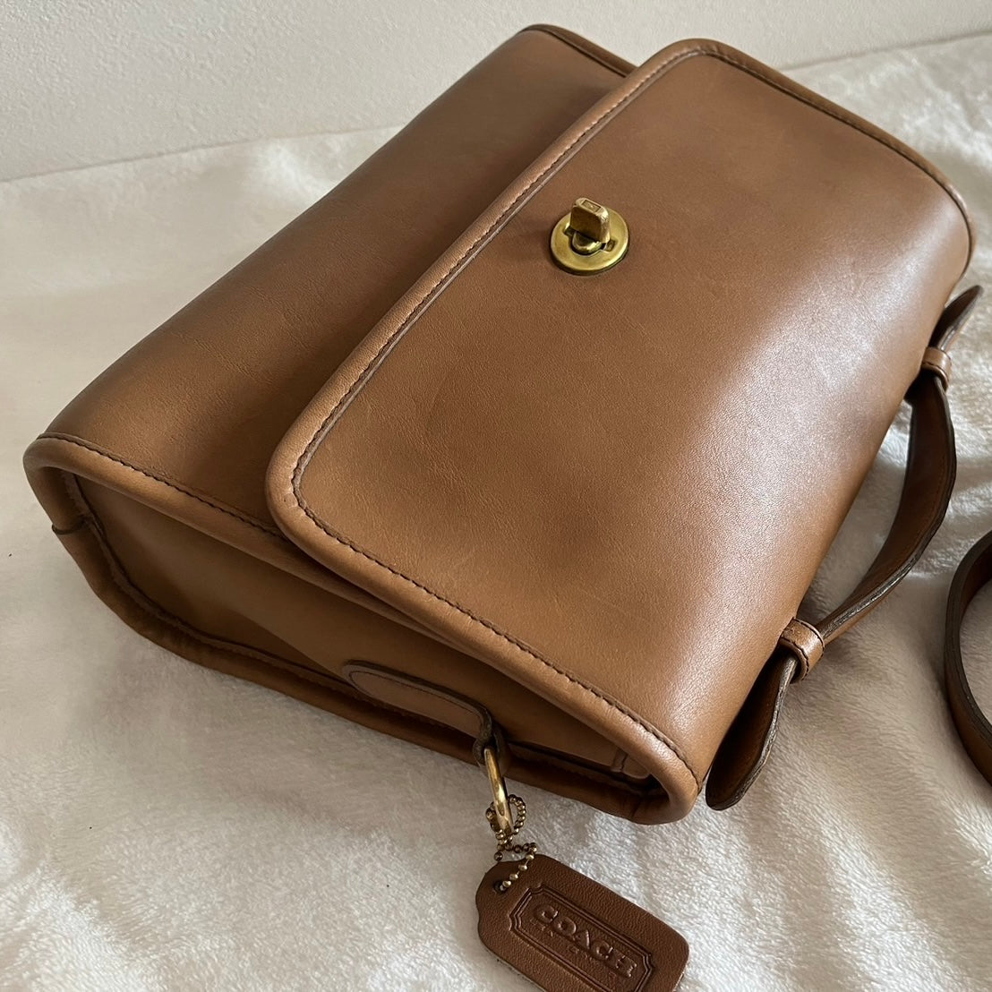 Coach 9870 Brown Court Bag Satchel/Crossbody – Vintage – No Extra Fees US Only