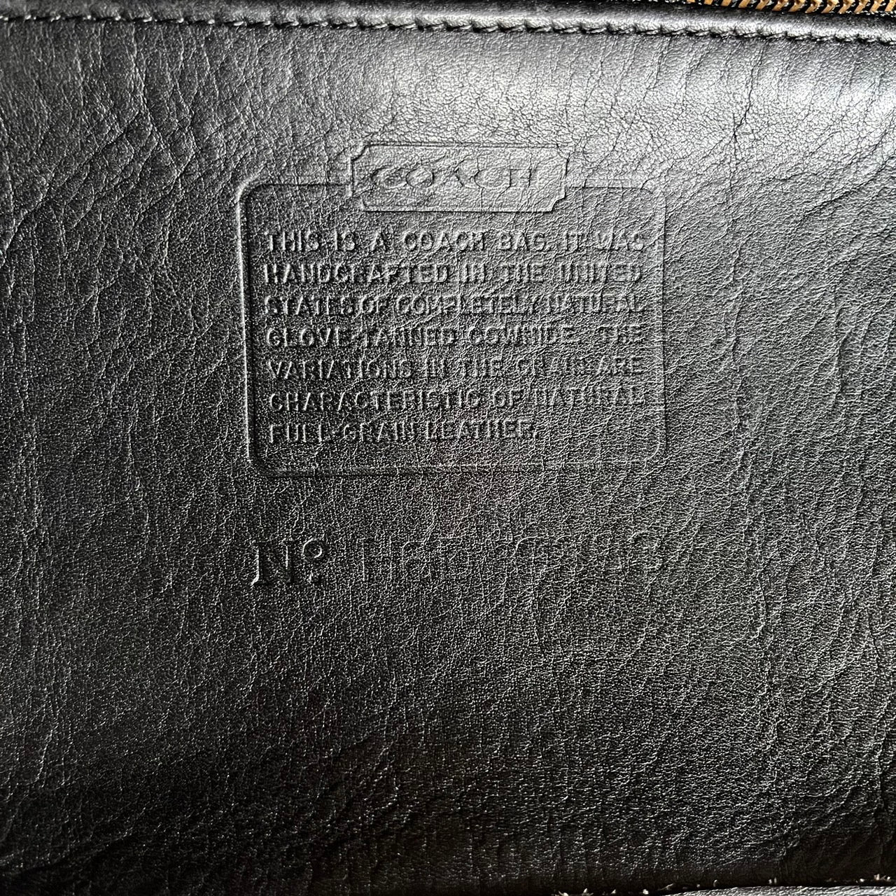 Vintage Coach 9993 Black Leather Mini Shopper Bucket Tote Bag USA – No Extra Fees US Only