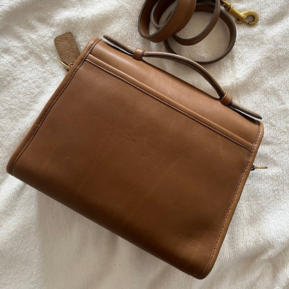 Coach 9870 Brown Court Bag Satchel/Crossbody – Vintage – No Extra Fees US Only