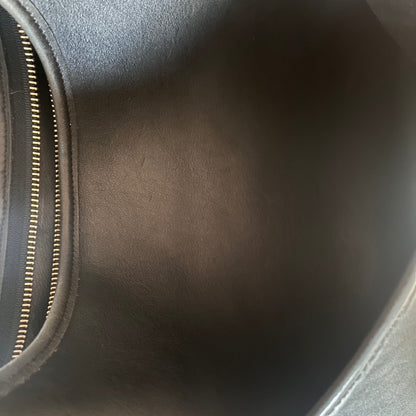 Vintage Coach 9033 Ergo Black Leather Shoulder Handbag Made in USA VGUC