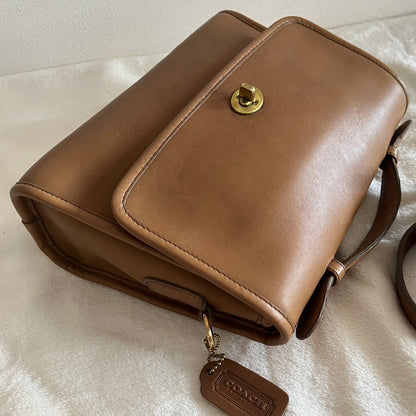 Coach 9870 Brown Court Bag Satchel/Crossbody – Vintage – No Extra Fees US Only