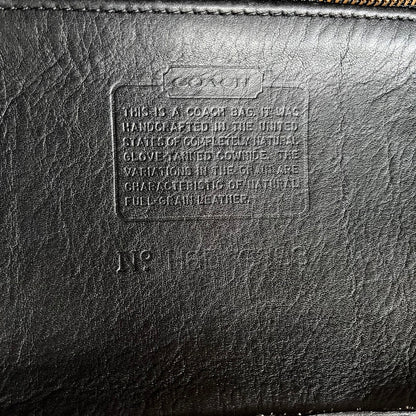 Vintage Coach 9993 Black Leather Mini Shopper Bucket Tote Bag USA – No Extra Fees US Only