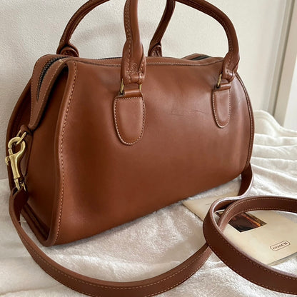 Coach 1166-300 Vintage Broadway Satchel Speedy Doctor Bag UK Tan – US No Fees