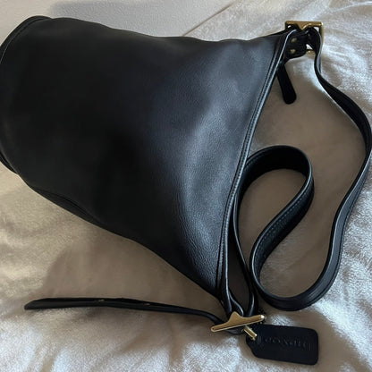 Coach 9953 Black Leather Duffle – Helen Berg’s Legacy – No Extra Fees US Only