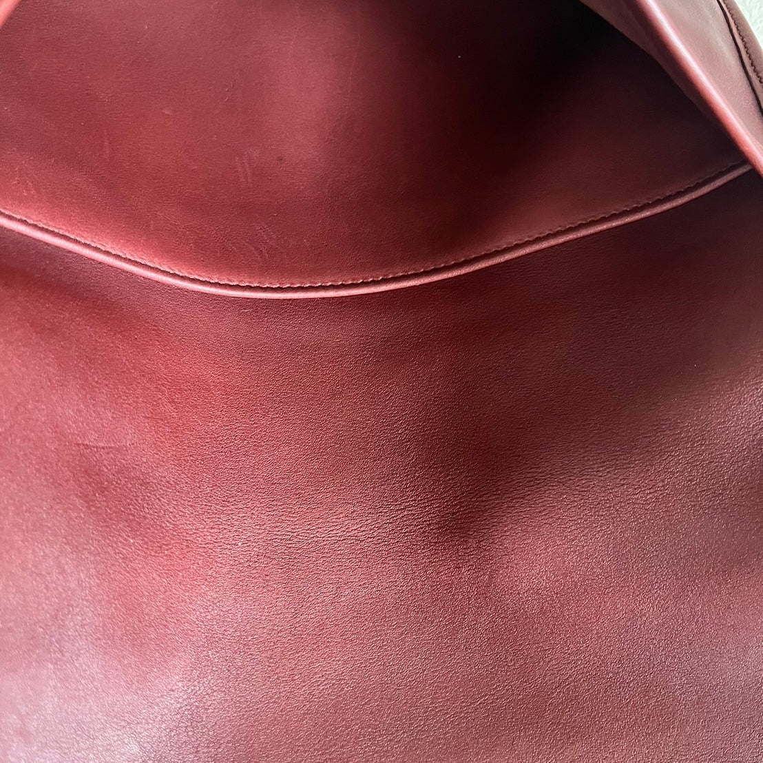 VTG Coach 9790 Rare Burgundy Leather City Crossbody Bag USA – No Fees US Only