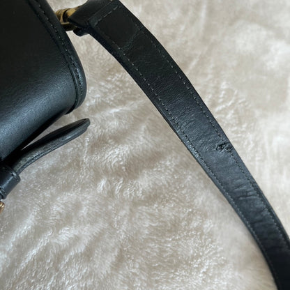 VTG Coach 9870 Bottle Green Leather Court Bag Satchel Crossbody US No Fees